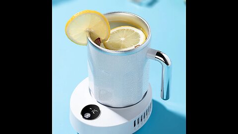 2-in-1 Coffee Mug Warmer _ Cooler, with LED Temperature Display & 3 Ways to Use, for Coffee,Tea,Soda