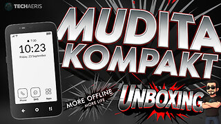 Mudita Kompakt Minimal Semi Smartphone Unboxing