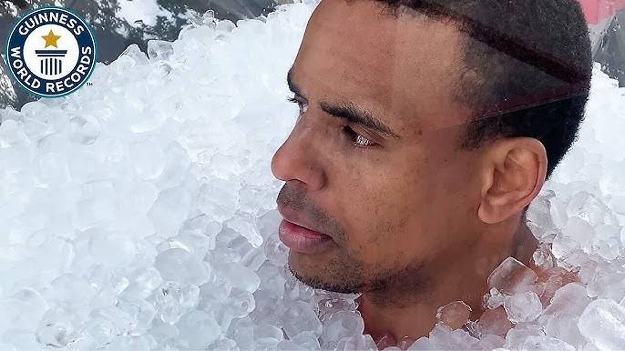 How Long Can This Man Stay Surrounded By Ice? - Guinness World Records
