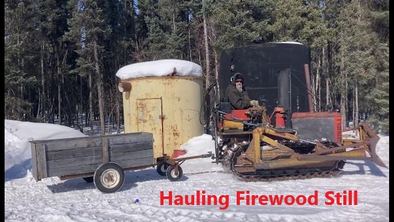 Another Cold Spring Day Hauling Firewood Mar 31 2025