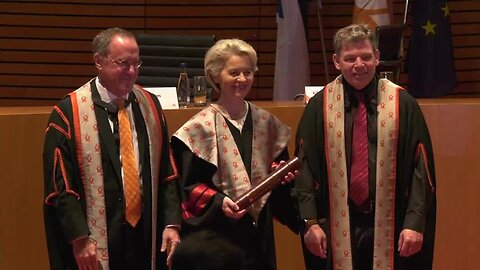 Visit of Ursula von der Leyen, to Israel: Honorary Doctorate degree ceremony