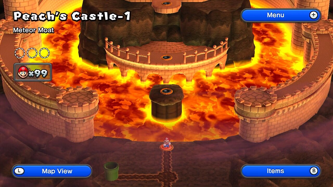 New Super Mario Bros. U (Peach's Castle)