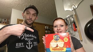 Ritz Crackers Sunkissed Taste Test