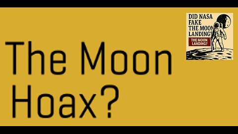 MOON LANDING HOAX - GREATER TECH IN THE PAST