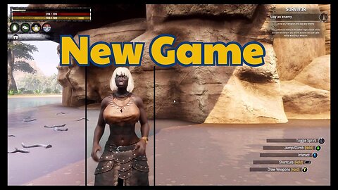 Conan Exiles free the thrall and visit the sinkhole Boosteroid cloud gaming