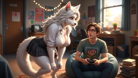 Werewolf Girl Rejected the Frat Party Invite And Showed Up at the Nerd’s Door Instead