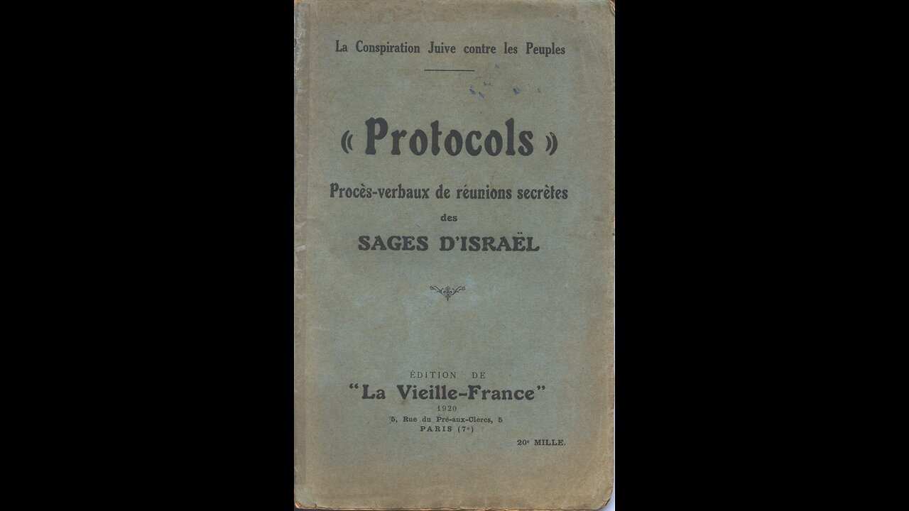 Protocols of Zion