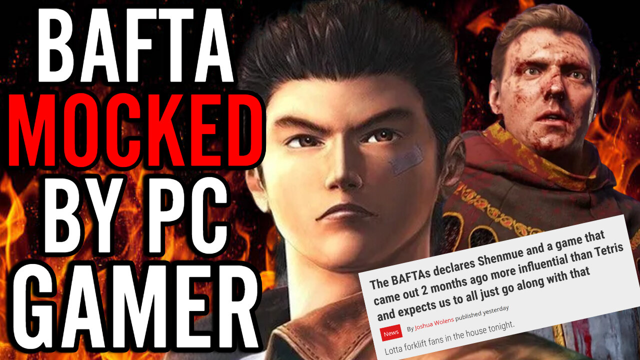 BAFTA Gets ROASTED By PC Gamer For Their Insane Games List!! KCD2 Was MORE Influential Than Tetris?!