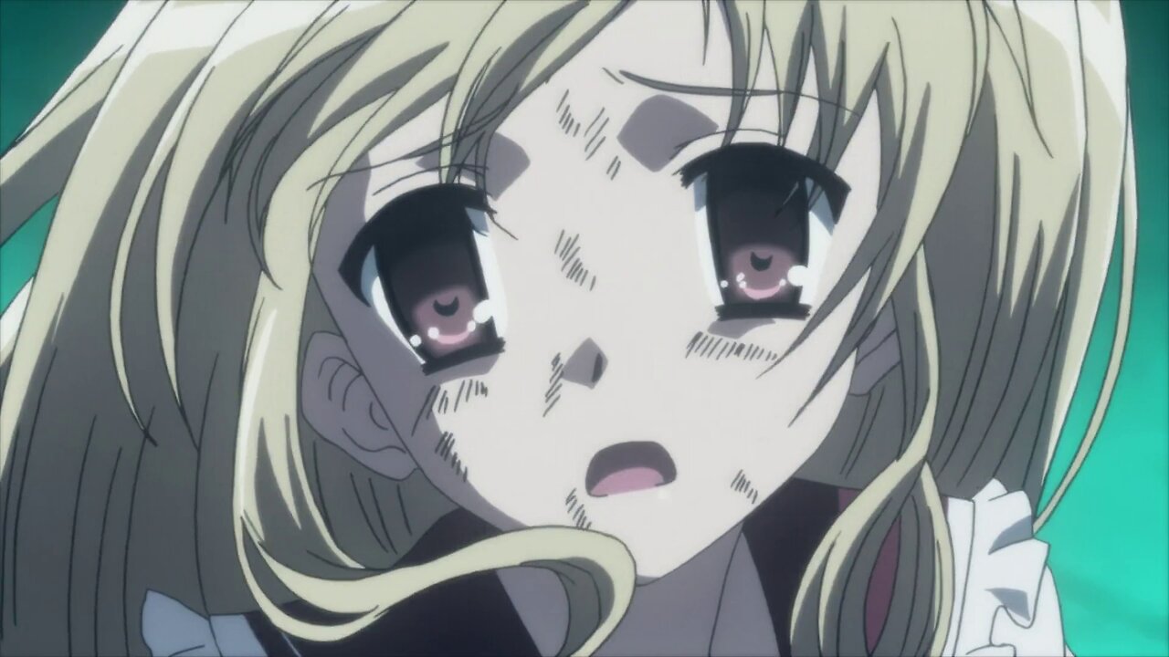 Aria: The Scarlet Ammo - Aria and Kinji vs Vlad
