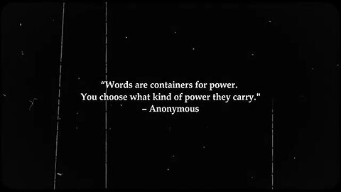 "Unlock Your Reality: How Transformative Power of Words Shape Your Life"