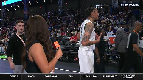 😂 Brittney Griner BERATES refs MID-INTERVIEW | Atlanta Dream WNBA women's basketball