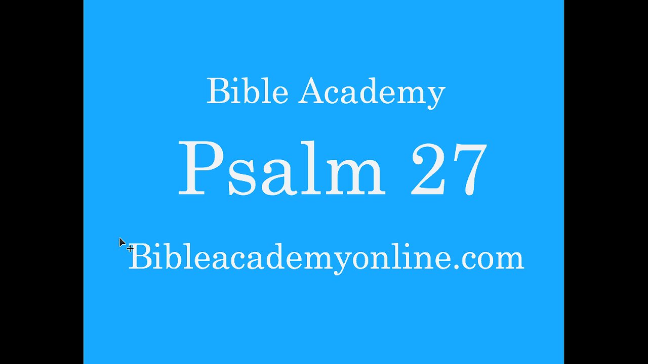 Psalm 27
