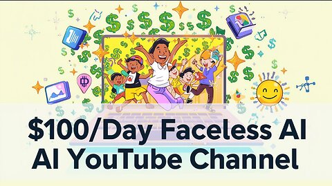 Faceless YouTube Automation: Create Viral Kids Songs with AI & Earn $100/Day (Full Tutorial)