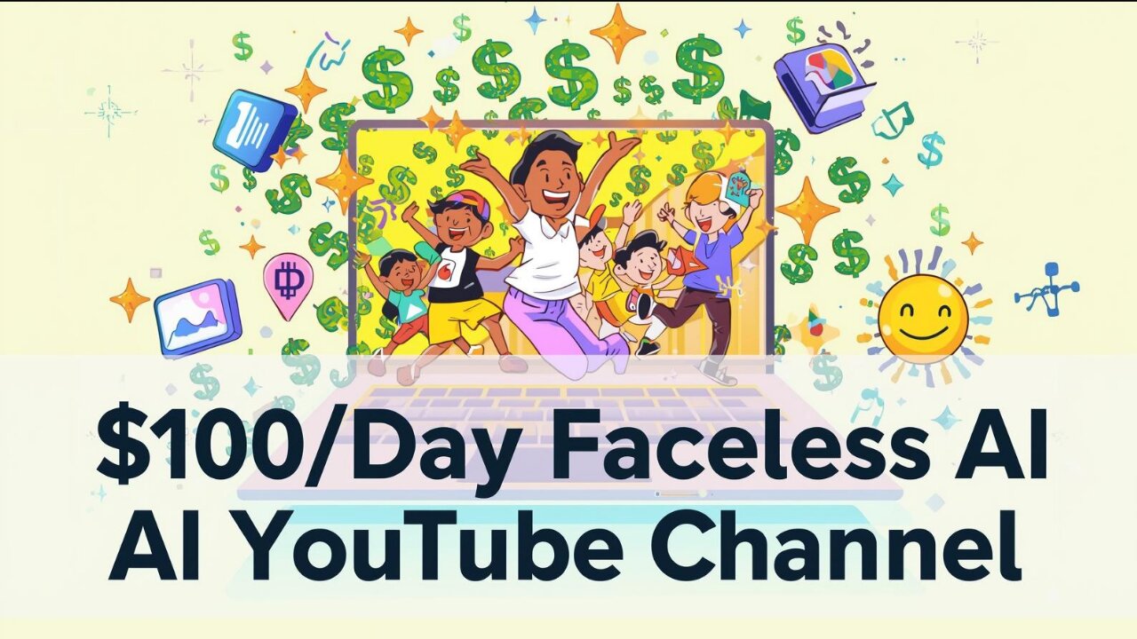 Faceless YouTube Automation: Create Viral Kids Songs with AI & Earn $100/Day (Full Tutorial)