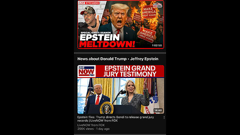 ⛔️BOMBSHELL⛔️TRUMPS EPSTEIN REVENGE! Trump Demands Pam Bondi Release Epstein Grand Jury Material!