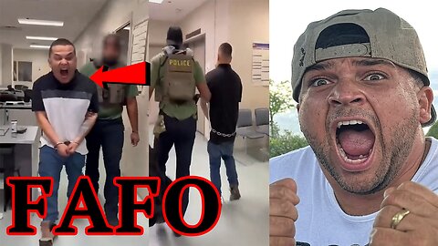 SHOCKING video of Maryland Man FINDING OUT during ICE arrest GOES VIRAL! FAFO!