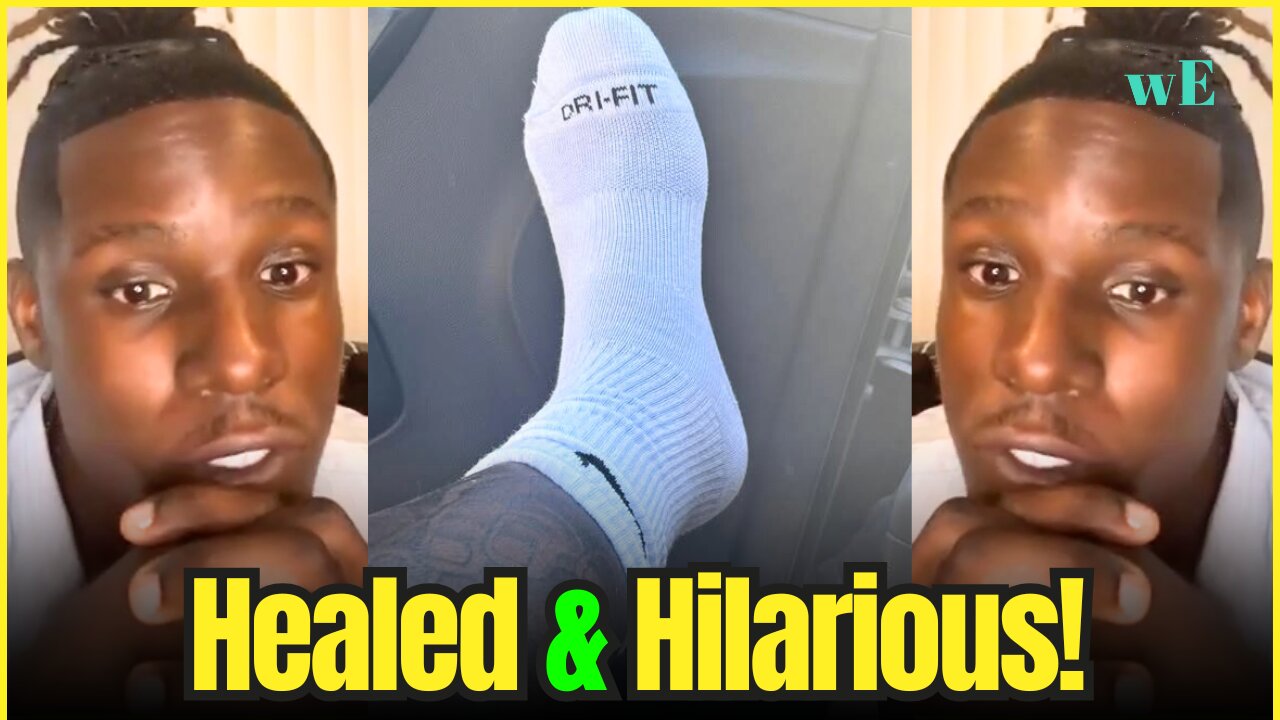 American Idol Star Jamal Roberts Posts Funny Update With Healed Leg and Nike Sock - WorldEye