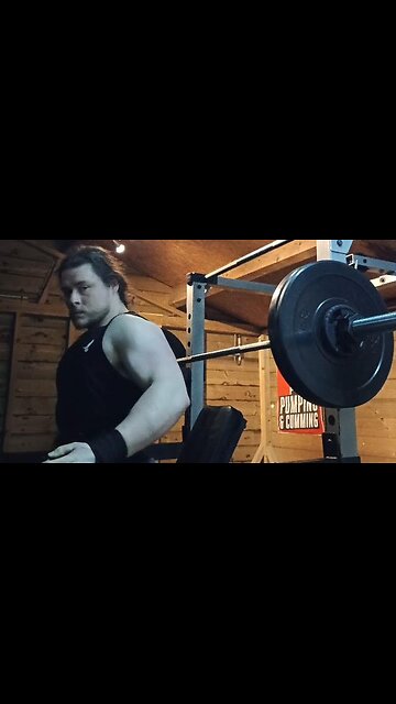 3x10 52.5 Kg Paused Behind the neck press. Last Set.