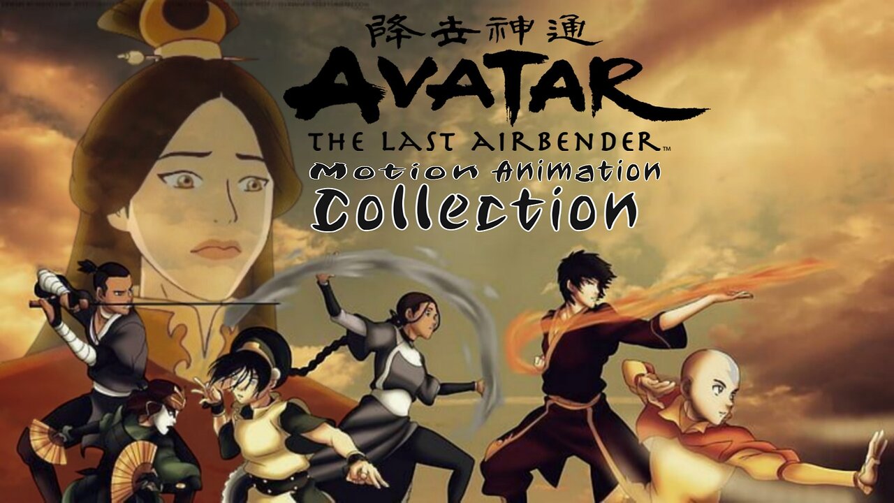 Avatar The Last Airbender Motion Animation Collection