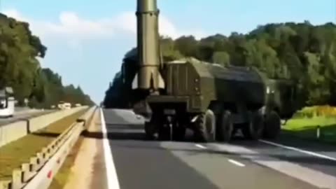Iskander Missile System Deployed in Kaliningrad Region Near Polish Border