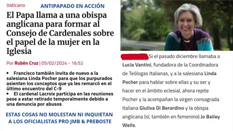 El MISTERIO DE INIQUIDAD se está desvelando bajo la forma de una IMPOSTURA RELIGIOSA (Catecismo 675)