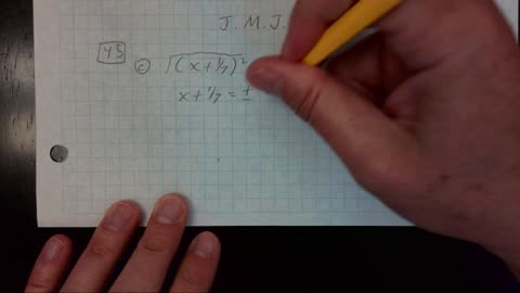 Saxon Algebra 2 Lesson 45 (c)
