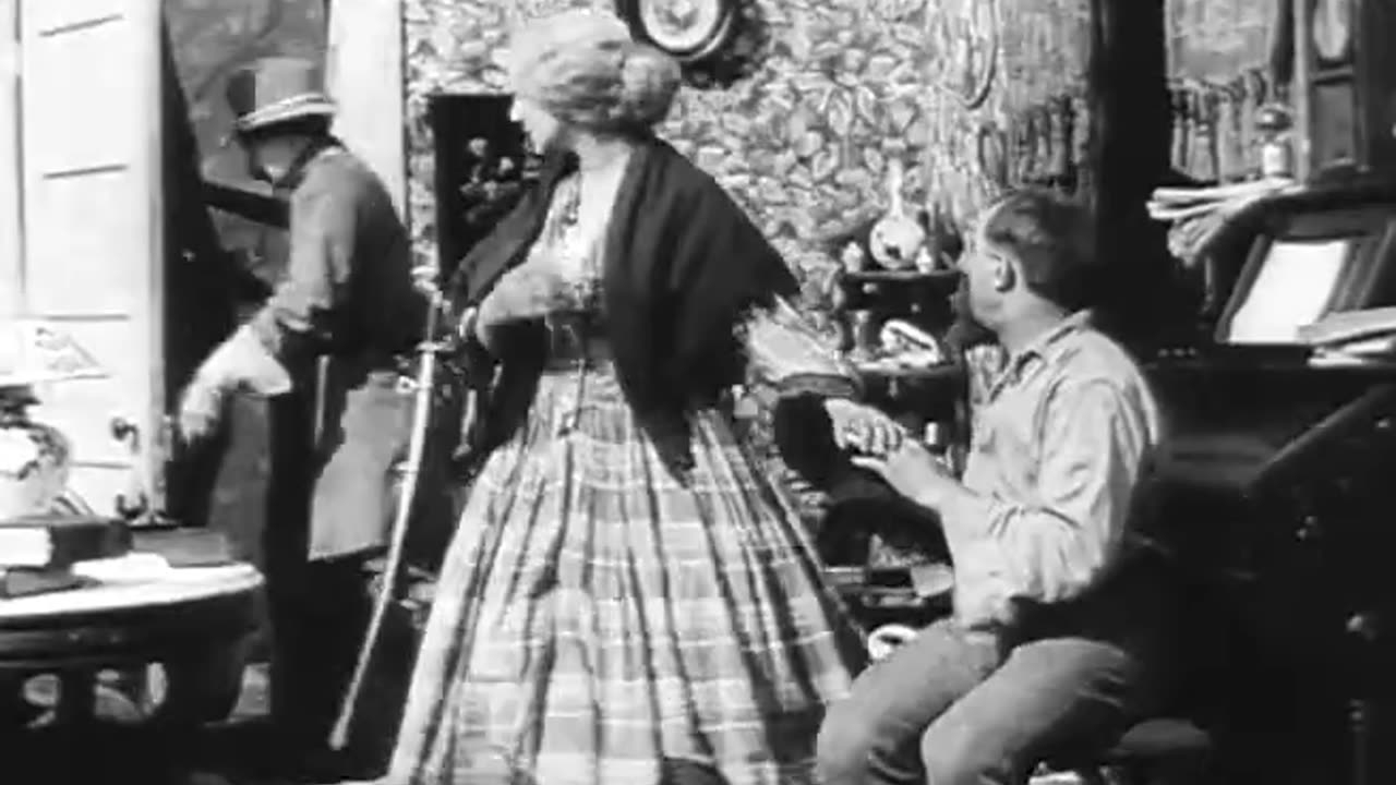 BY A WOMAN'S WIT (Kalem-1911) NEW English subtitles.