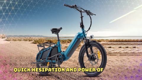 CMACEWHEEL HQ20 Electric Bike 500W Motor 48V 20Ah Battery 20" Cargo Electric Bike