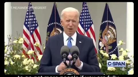 Walensky Fauchi Biden and others praising the Convid vaccine