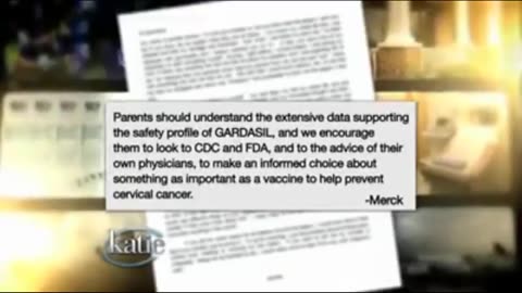 Katie Couric Interviews Mother of Daughter who Died After the Gardasil Vaccine