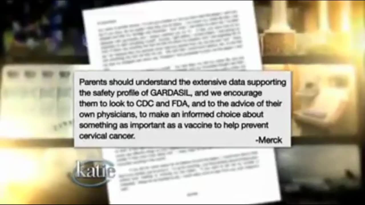 Katie Couric Interviews Mother of Daughter who Died After the Gardasil Vaccine