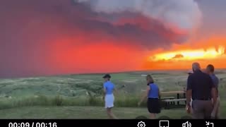🚨WTH!? MASSIVE SUPERCELL ERUPTS OVER SOUTH DAKOTA