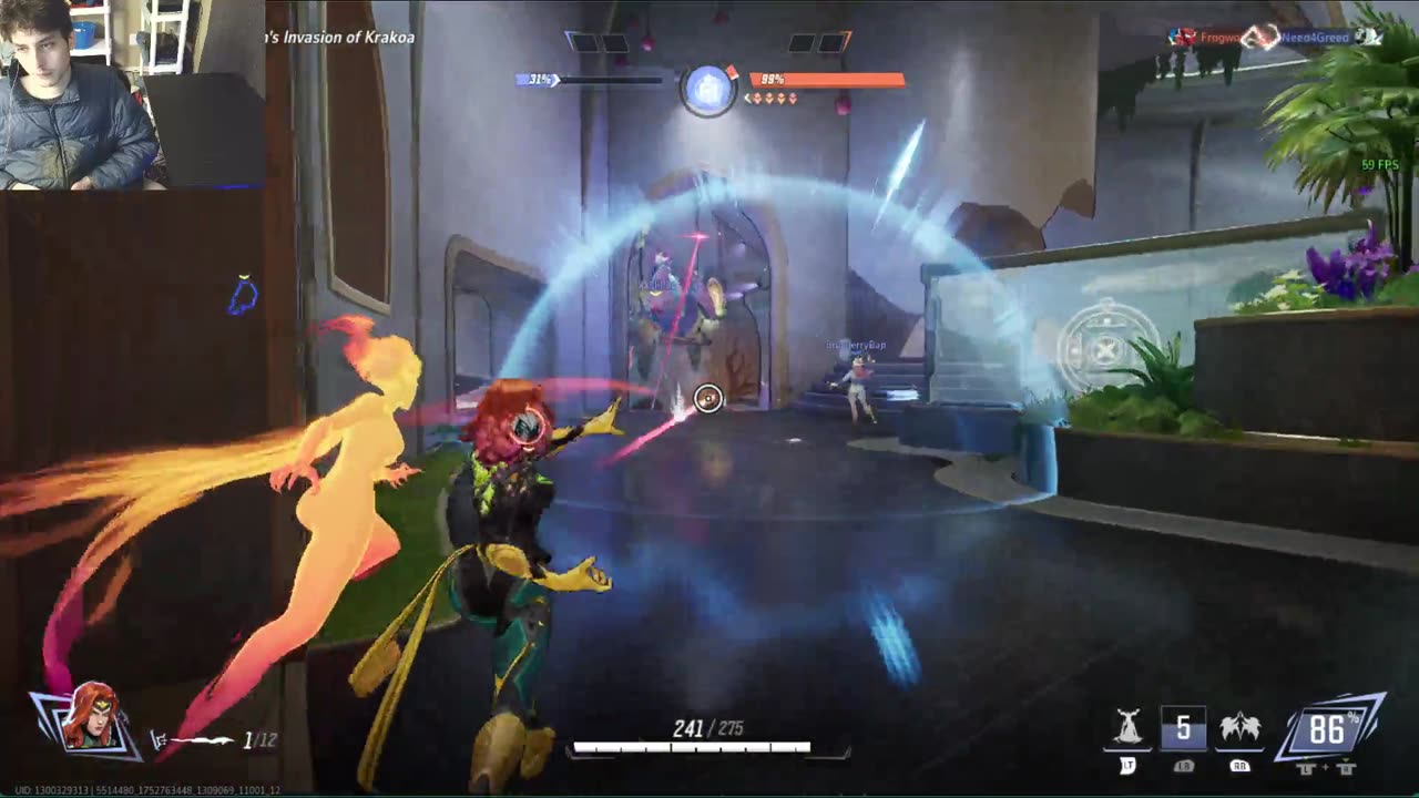 Marvel Rivals Online Unranked Match #264 Part #1 On The PC While Playing As Phoenix