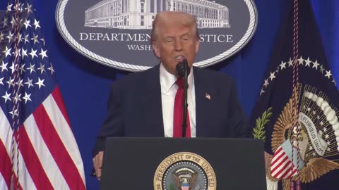 The White House - President Trump Delivers Remarks at the Department of Justice