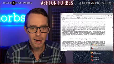 Ashton Forbes - The SECRET to Room Temperature Superconductivity