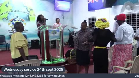 Wednesday service 24th sept 2025