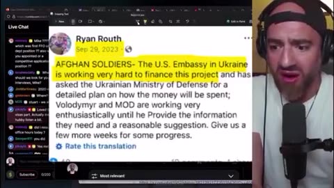 Mike Benz discovers Ryan Routh is a State Dept Asset