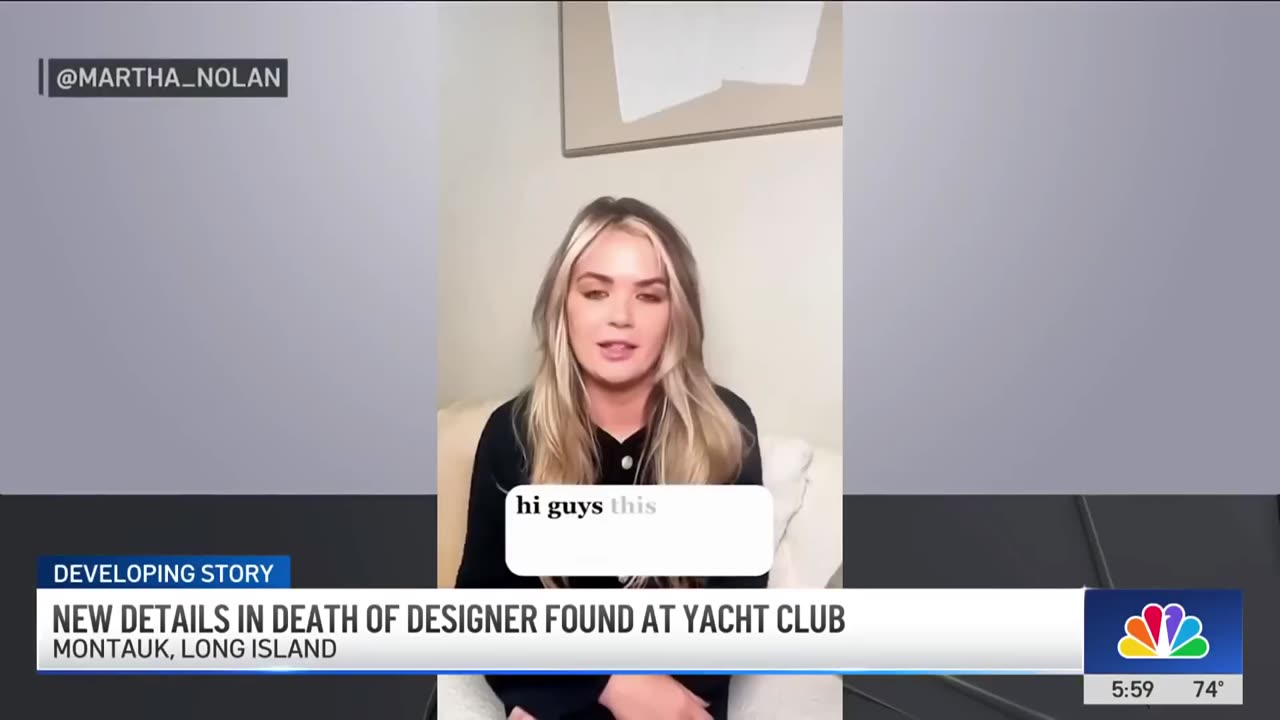New details in death of designer found at exclusive Long Island yacht club | NBC New York