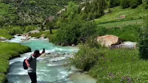 Beautiful talu barouq valley pakisn