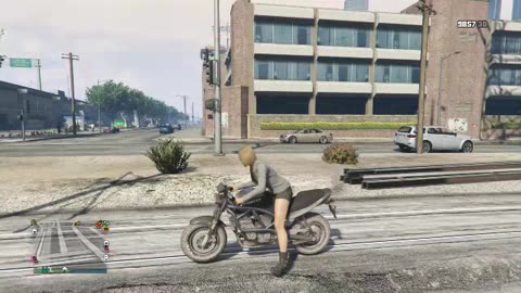 GTA 5 Online: Following the Tram Tracks Tour-Date 5-20-2018