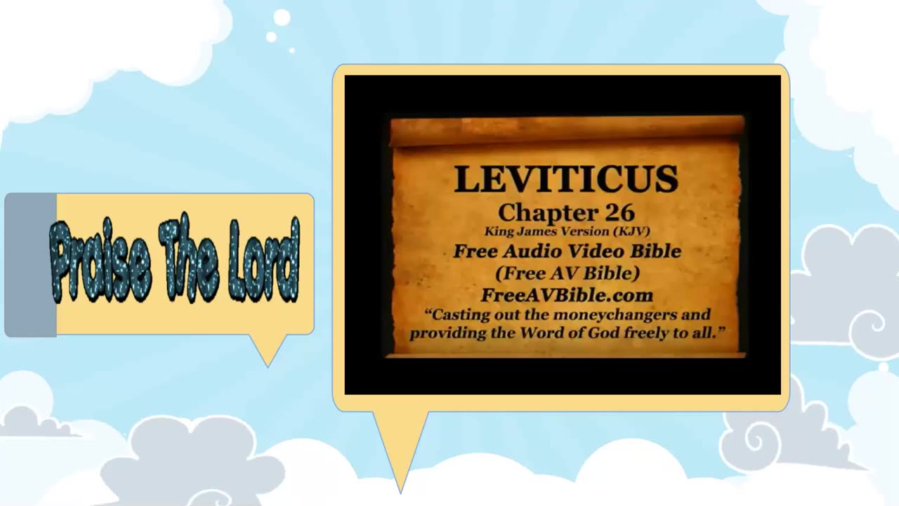 KJV Audio Bible with text Leviticus Chapter 25