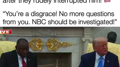 WOW! President Trump just KICKED an NBC reporter out of the oval office