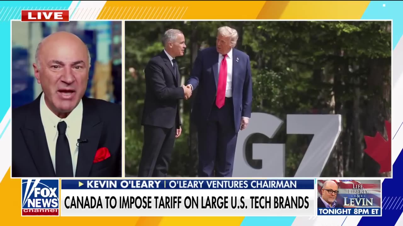 ‘Are we all idiots?’: Kevin O’Leary goes off on Canada and US for tariff swap