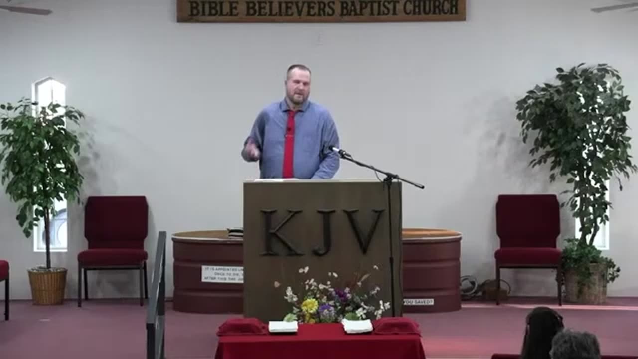 04.16.2025 | 1 Corinthians 6 | The Doctrine of Sanctification | Pastor Aaron Thompson, Bible Believers Baptist Church