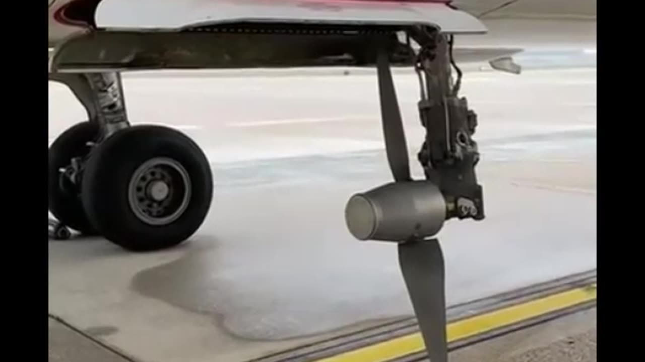 That Small Wind Turbine Can Save Aircraft From Total Power Loss RAT #Aviaiton #Avgeeks #AeroArduino