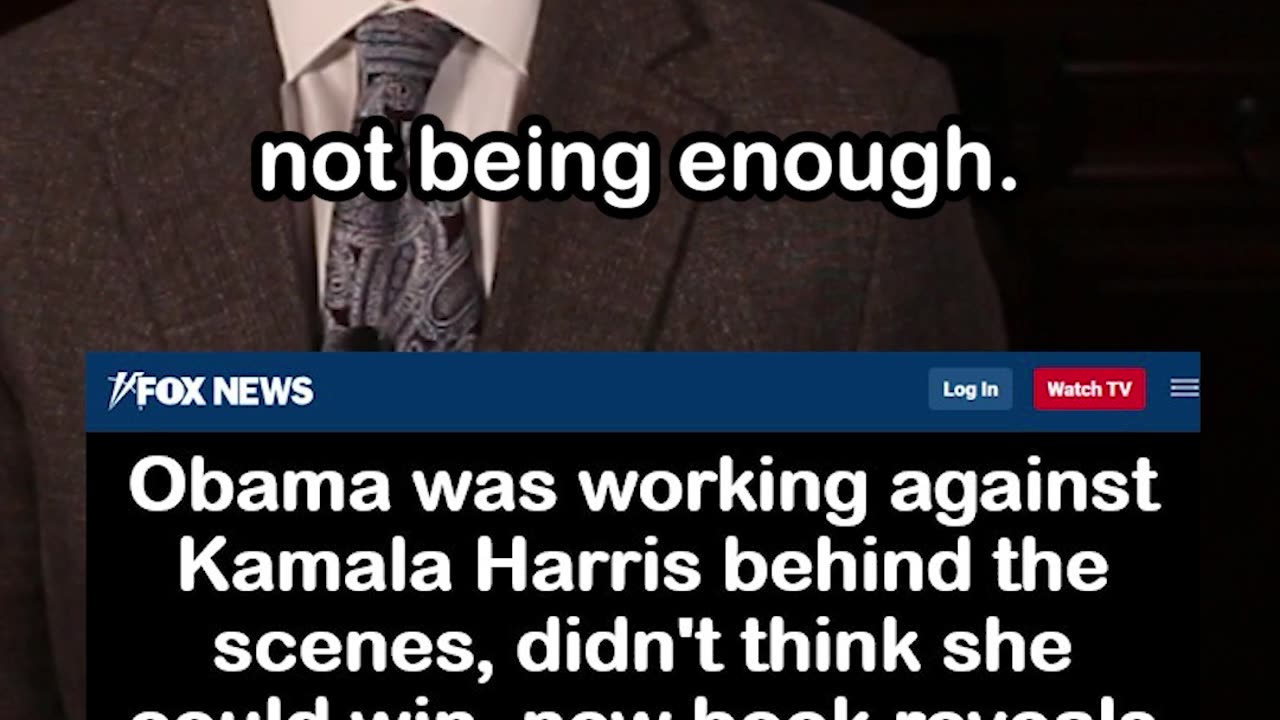 Obama Worked Against Kamala Behind the Scenes, New Book Exposes