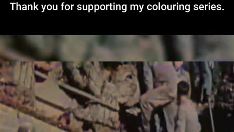 Echoes of War US Tank Crewman in Okinawa 1945 #ColourisedHistory