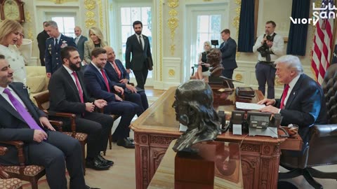 Historic visit - Trump meets Syria's Al-Sharaa at White House