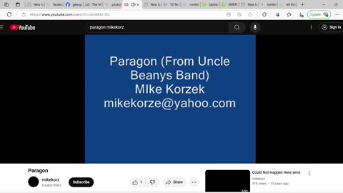Paragon - The Mike Korzak Band