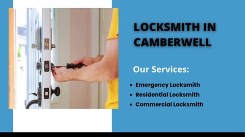 Reliable Locksmith in Camberwell: Ensuring Your Home and Business Security Needs Are Met